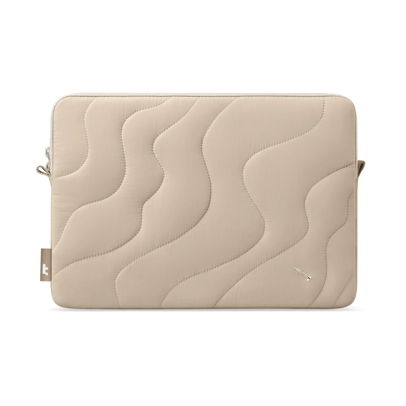 TOMTOC TERRA A27 14 INCH LAPTOP SLEEVE NATURAL SAND A27F2K2