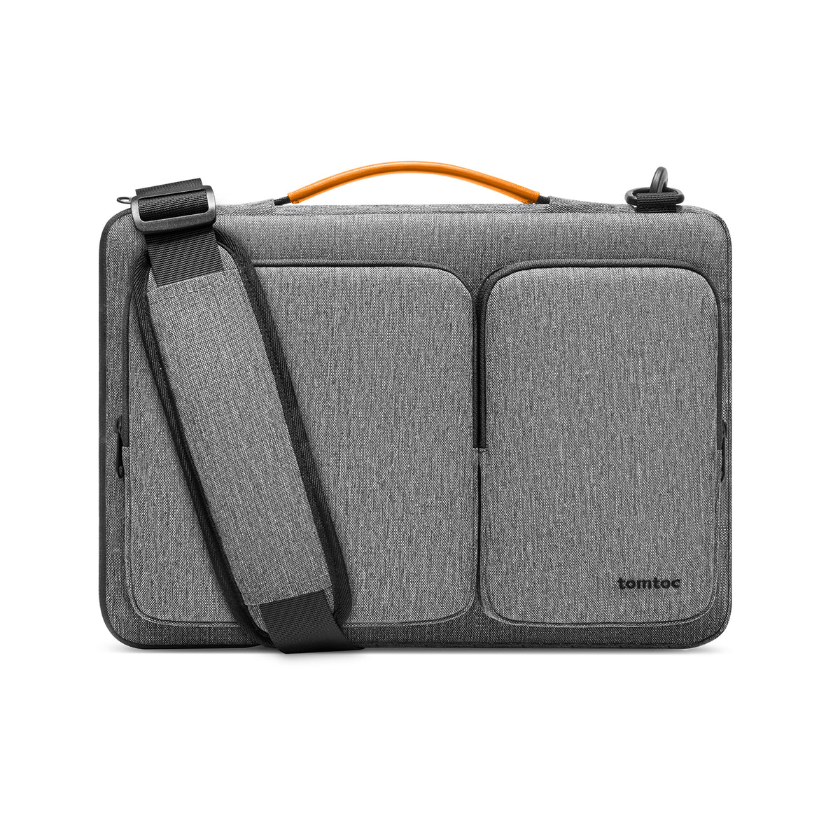 TOMTOC DEFENDER A42 LAPTOP BRIEF CASE 13.5 INCH GRAY A42D3G3