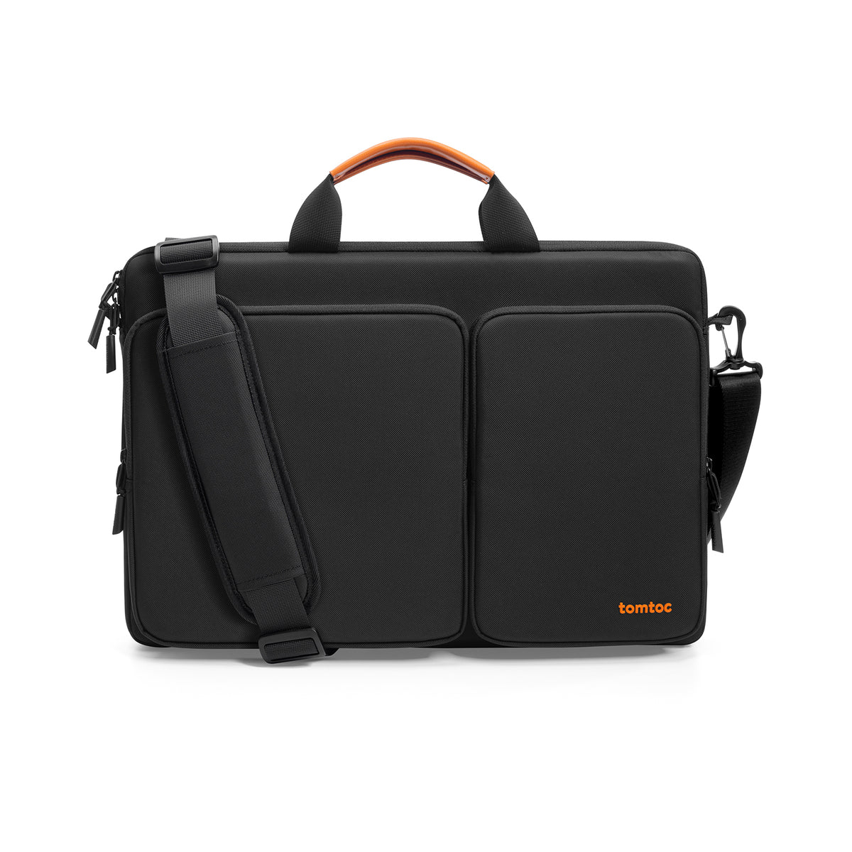 TOMTOC DEFENDER A42 17.3 INCH LAPTOP BRIEFCASE BLACK A42G1D1