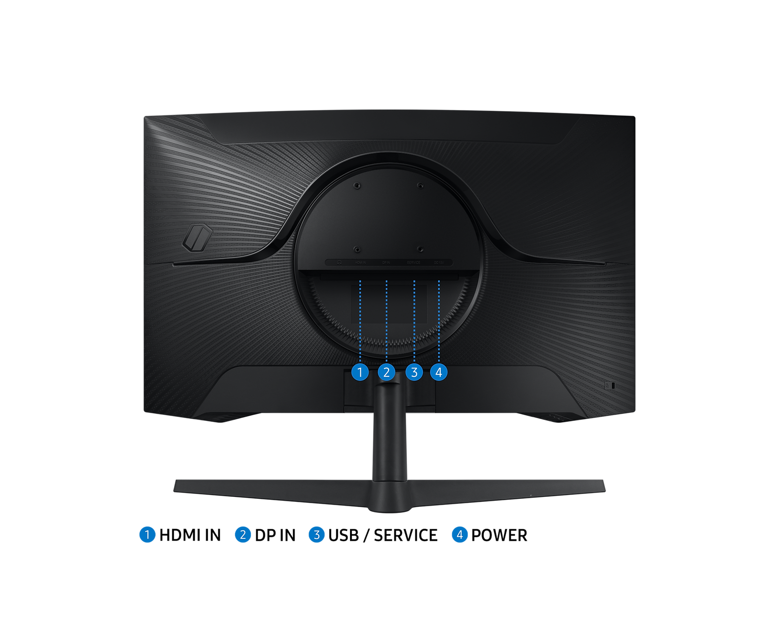 Samsung 27-Inch Curved Gaming Monitor G5 QHD VA Panel HDR LS27CG552EMXUE thumbnail 4