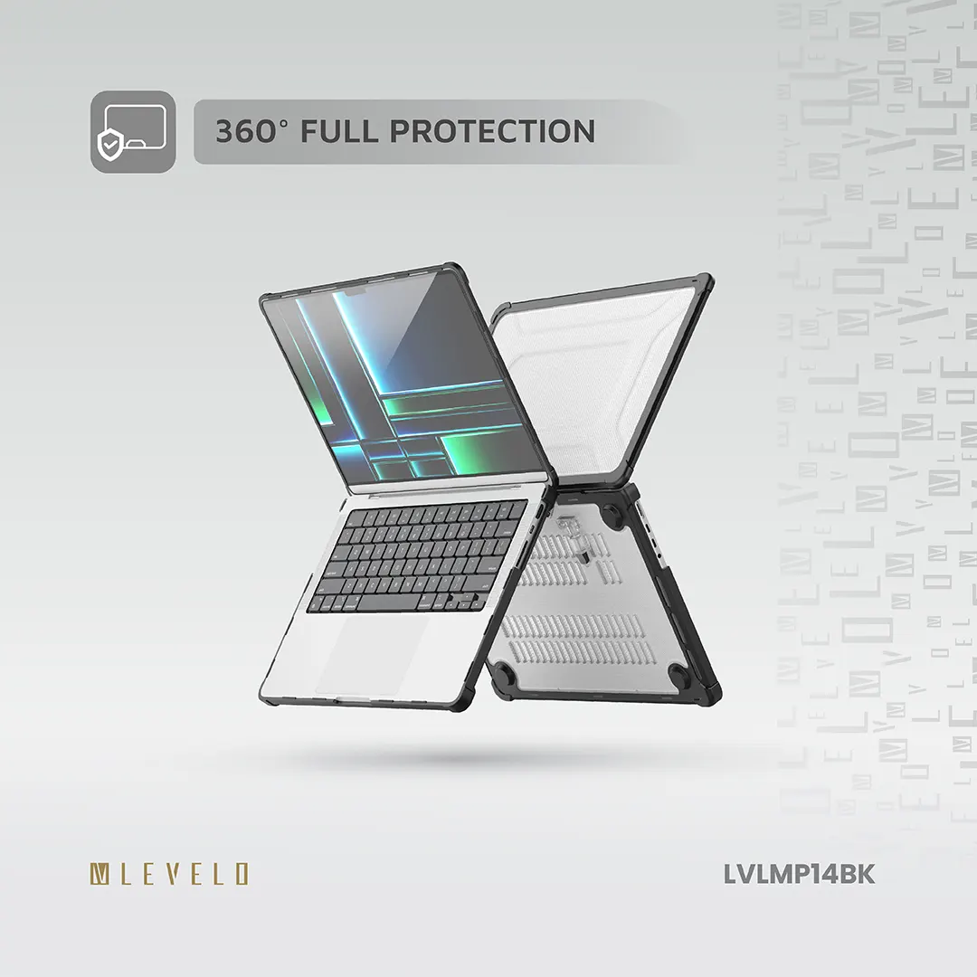 LEVELO EXPECTRO MACBOOK AIR 13.3 INCH CASE BLACK LVLMPA13BK thumbnail 5