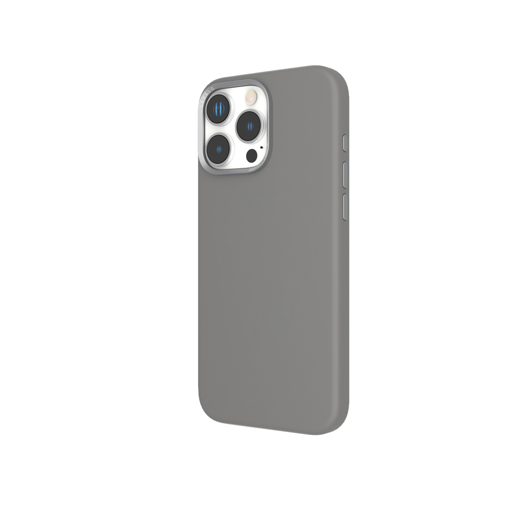 LEVELO IPHONE 16 PRO IRIS PRO MAGSAFE LIQUID SILICONE CASE GRAY LVLIPSC16PGY thumbnail 3