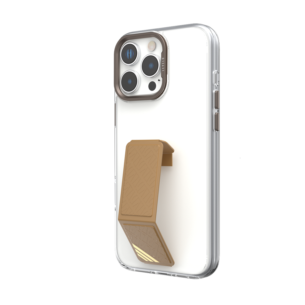 LEVELO IPHONE 16 PRO MAX CLARA GRIP CASE ROSE GOLD LVL-MCGC-16PM-RSGD