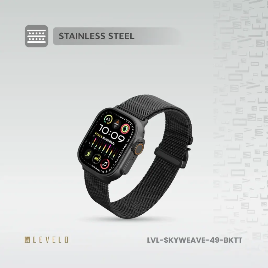 Levelo SkyWeave Watch Strap - Stylish, Durable, and Comfortable Fit thumbnail 2