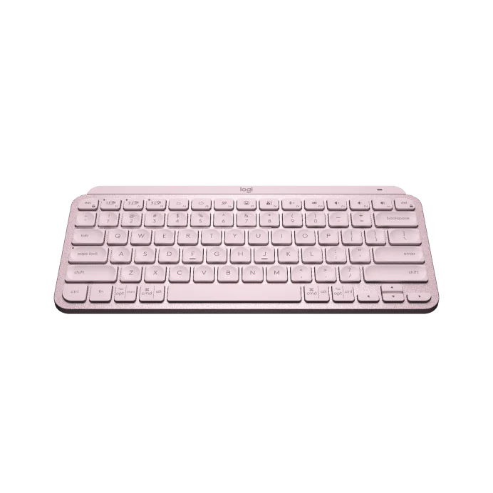 LOGITECH MX KEYS MINI MINIMALIST ILLUMINATED WIRELESS KEYBOARD PINK 920-010500