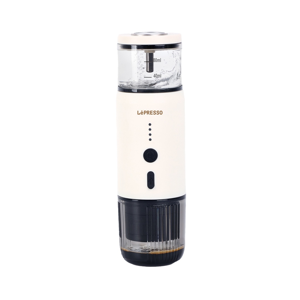 LEPRESSO PORTABLE ESPRESSO HEATING TEMPERATURE GAUGE LP001 WHITE LPCFFM001-WH