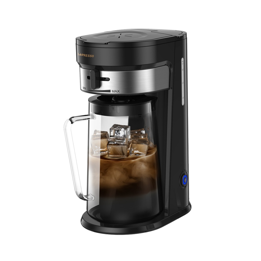LEPRESSO COLD BREW MACHINE ICE COFFEE AND TEA BLACK LPCFFM0005