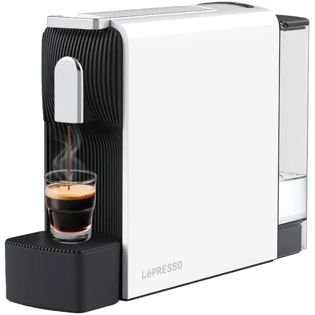 LEPRESSO BARISTO ESPRESSO MACHINE NESPRESSO CAPSULE COMPATIBLE WHITE LPCFFM0045WH