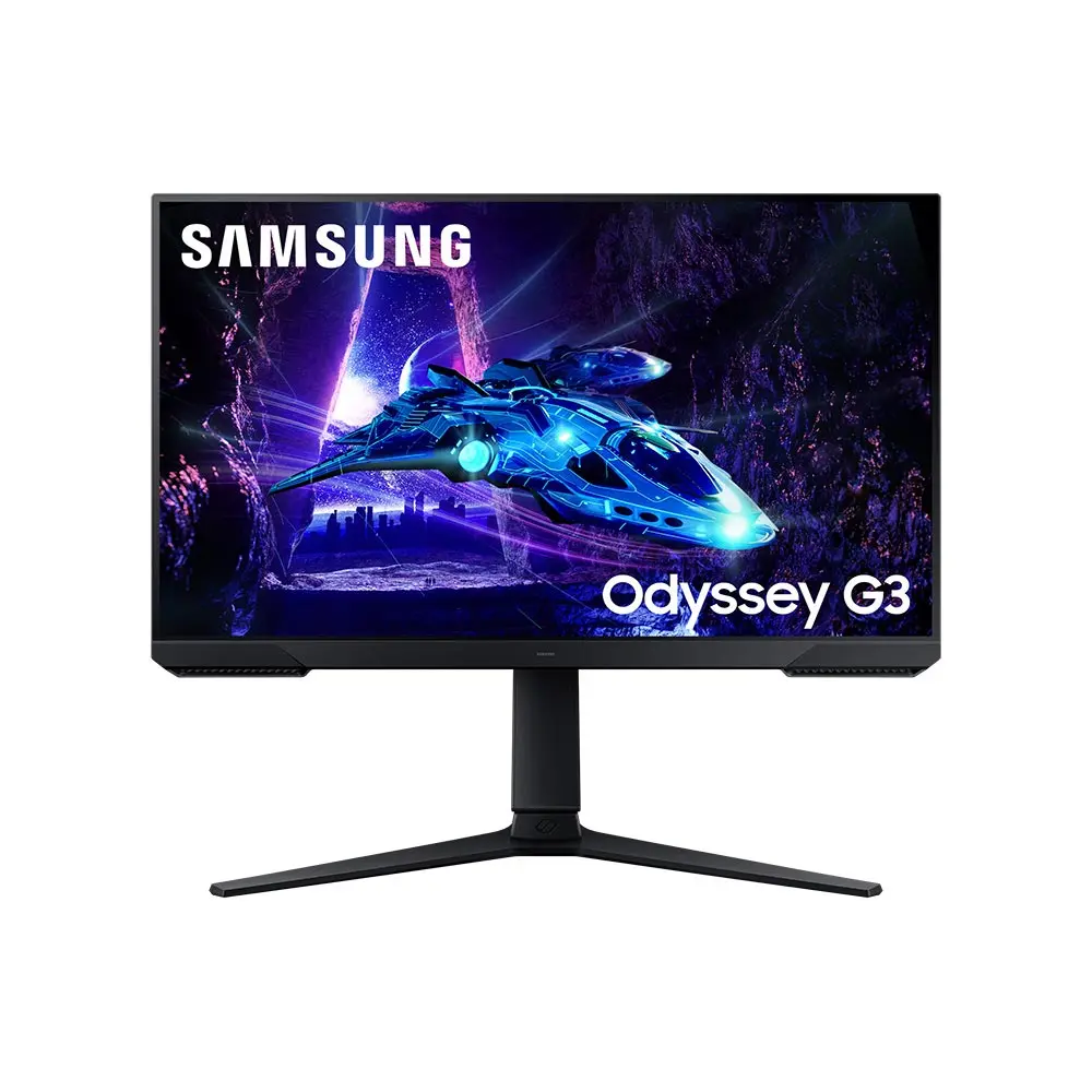SAMSUNG 24 INCH GAMING FLAT FHD ERGONOMIC VA PANEL 1MS-180HZ MONITOR LS24DG302EMXUE