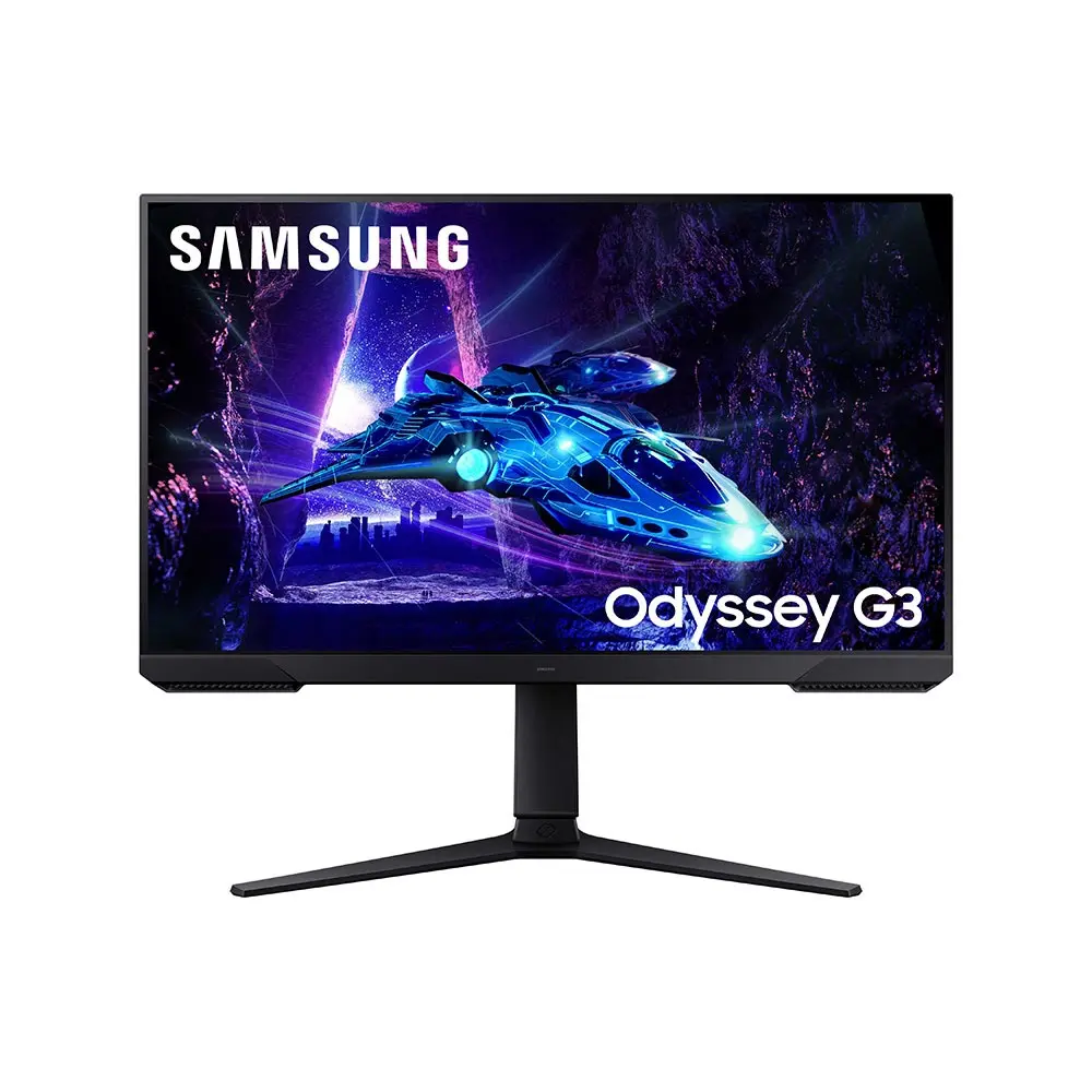 SAMSUNG 27 INCH GAMING FLAT FHD ERGONOMIC VA PANEL 1MS 180HZ MONITOR LS27DG302EMXUE