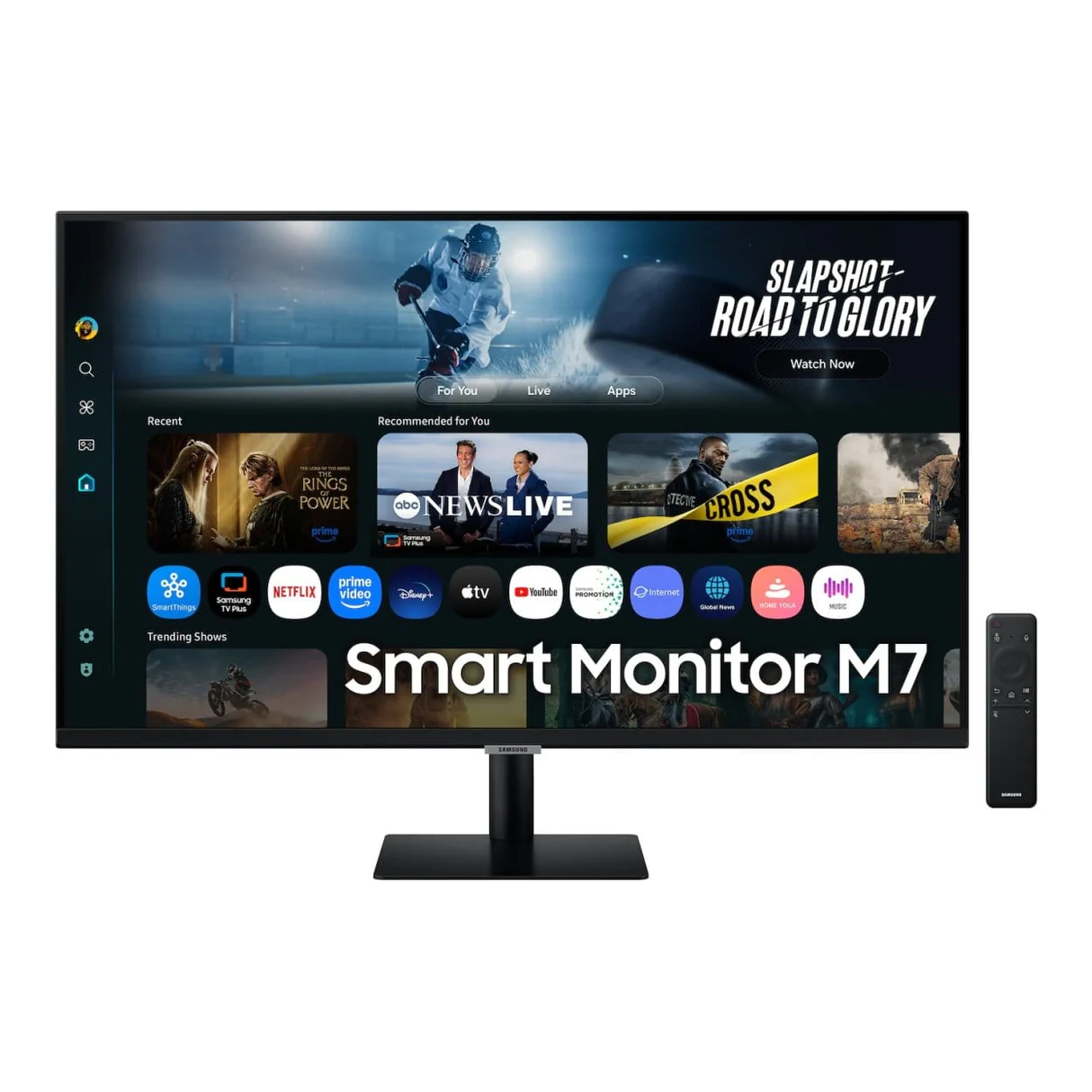 SAMSUNG 32 INCH M7 M70F 4K 60HZ AI FEATURES WITH USB TYPE C SMART MONITOR LS32FM702UMXUE