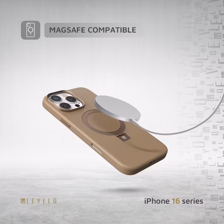 LEVELO IPHONE 16 PRO MAX IRIS PRO MAGSAFE LIQUID SILICONE CASE ROSE GOLD LVL-IPSC-16PM-RSGD thumbnail 5