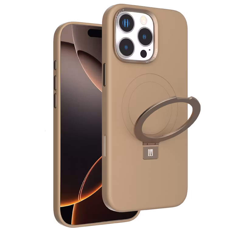 LEVELO IPHONE 16 PRO MAX IRIS PRO MAGSAFE LIQUID SILICONE CASE ROSE GOLD LVL-IPSC-16PM-RSGD thumbnail 14