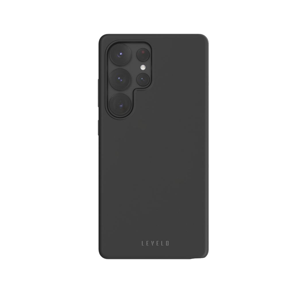 LEVELO IRIS SAMSUNG S25 ULTRA LIQUID SILICONE CASE BLACK LVL-IRIS-25U-BK