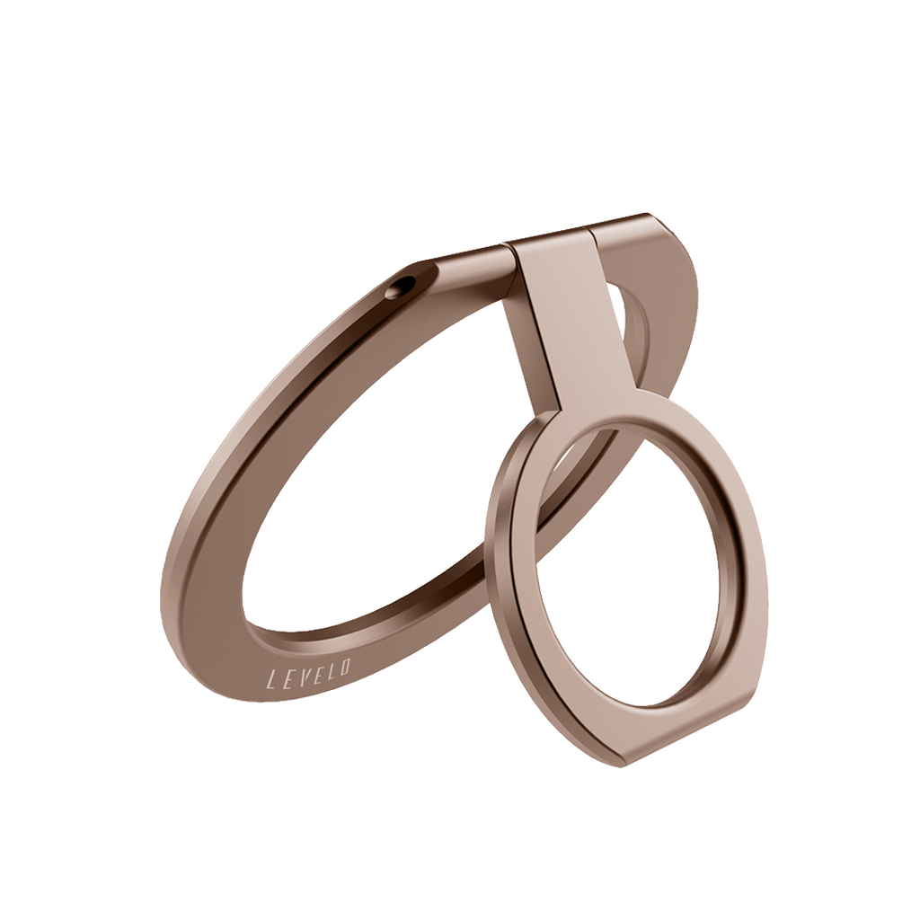 LEVELO LUCCA MAGSAFE PHONE HOLDER STAND DESERT TITANIUM LVL-LUCCA-DTT