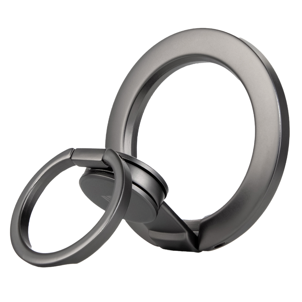 LEVELO SPINGRIP MAGNETIC PHONE GRIP AND SPINNER BLACK LVL-SPINGRIP-BK