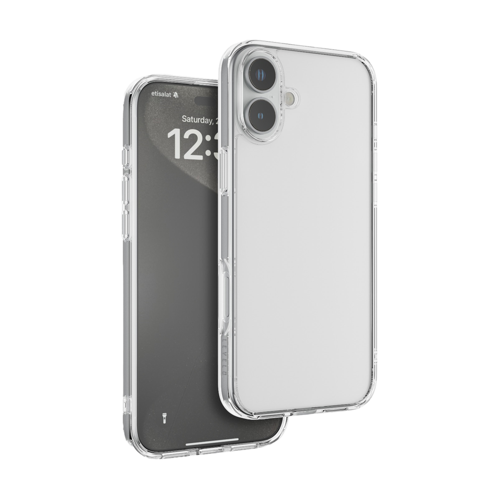 LEVELO CLARA IPHONE 16 CASE CLEAR LVLCC16CL