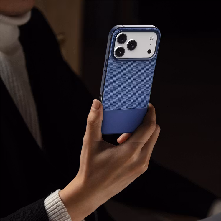 LEVELO IPHONE 17 PRO LEVELO CUIR CASE MIDNIGHT BLUE LVLCUIR17PMNBL thumbnail 5