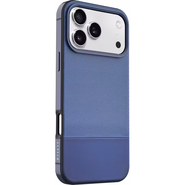 LEVELO IPHONE 17 PRO LEVELO CUIR CASE MIDNIGHT BLUE LVLCUIR17PMNBL thumbnail 2