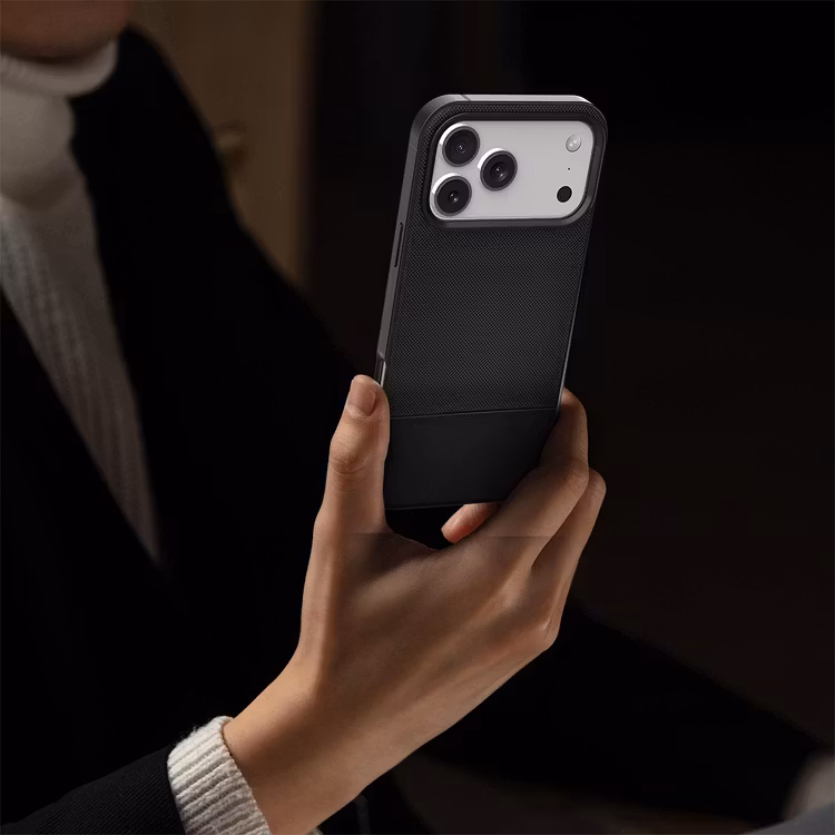 LEVELO IPHONE 17 PRO MAX LEVELO CUIR CASE PHANTOM BLACK LVLCUIR17PMPHBK thumbnail 9