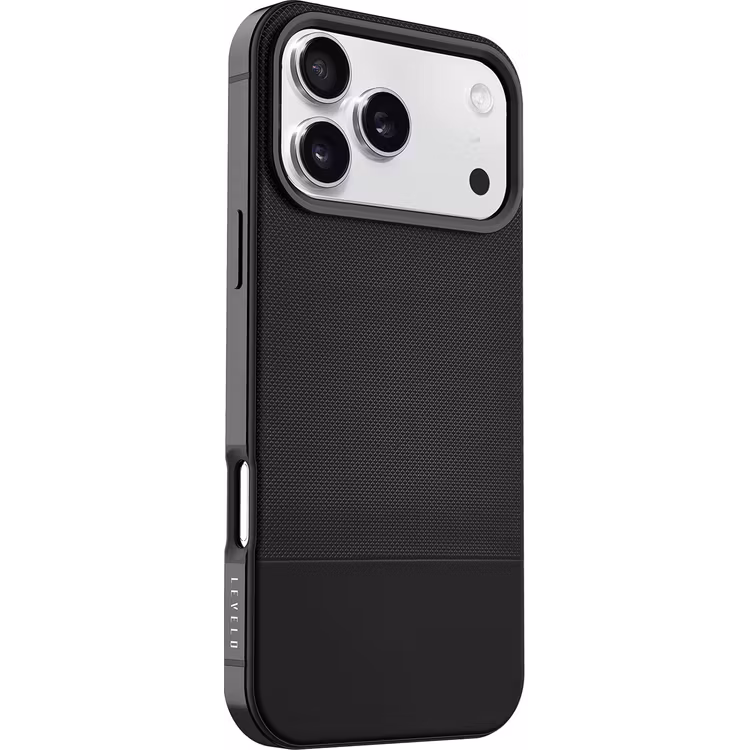 LEVELO IPHONE 17 PRO MAX LEVELO CUIR CASE PHANTOM BLACK LVLCUIR17PMPHBK thumbnail 2