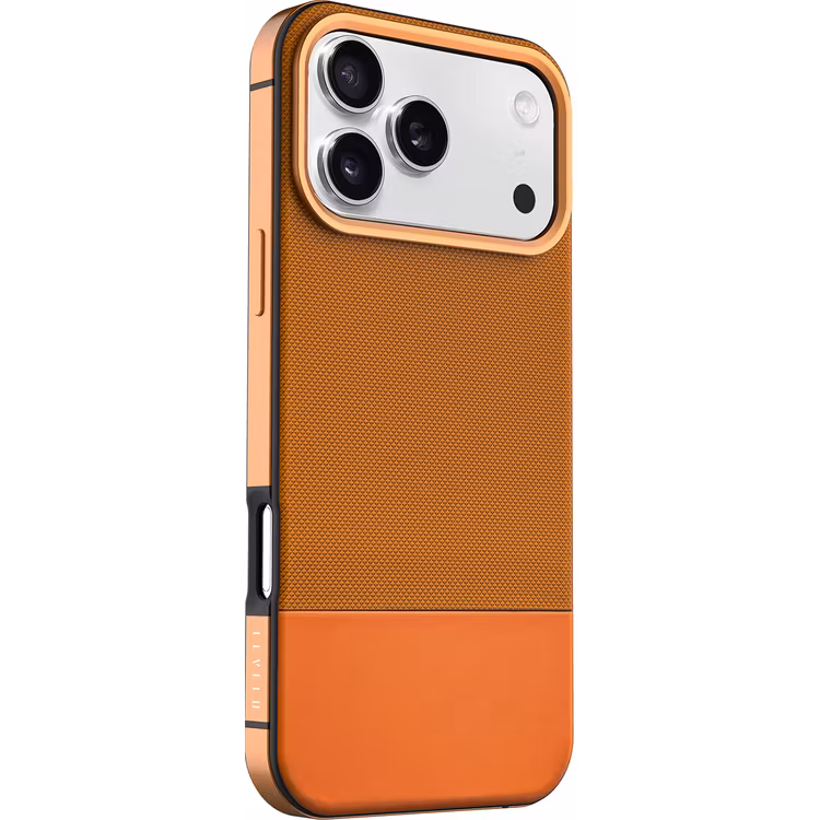 LEVELO IPHONE 17 PRO LEVELO CUIR CASE SUNRISE ORANGE LVLCUIR17PSORG