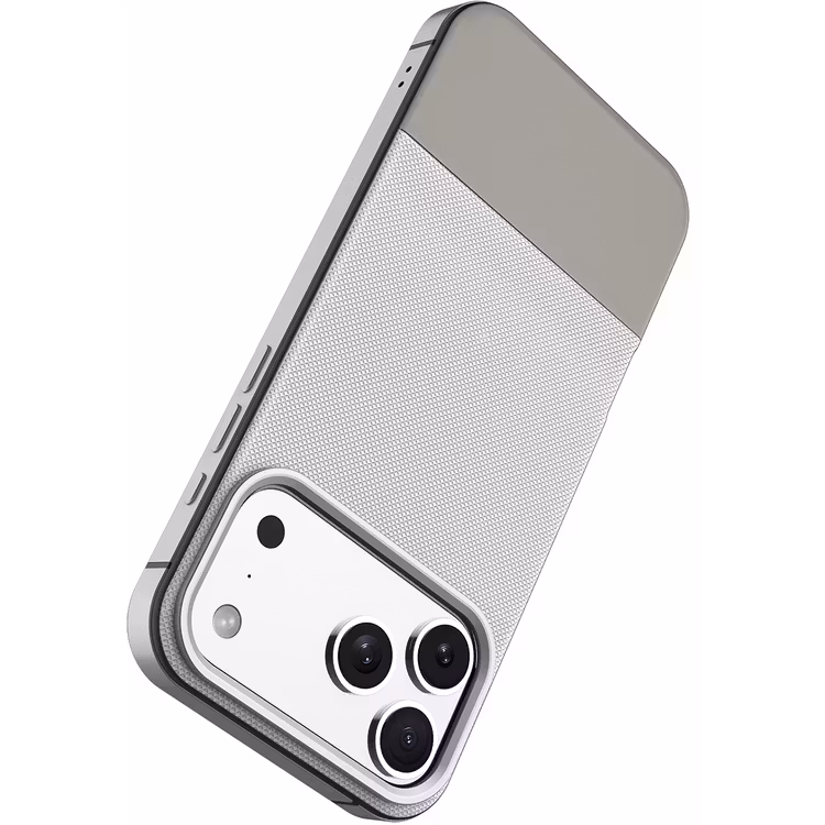LEVELO IPHONE 17 PRO LEVELO CUIR CASE SILVER STONE LVLCUIR17PSLST thumbnail 6