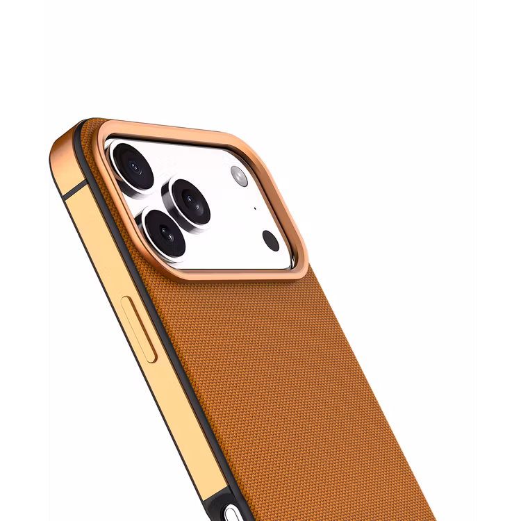 LEVELO IPHONE 17 PRO LEVELO CUIR CASE SUNRISE ORANGE LVLCUIR17PSORG thumbnail 10
