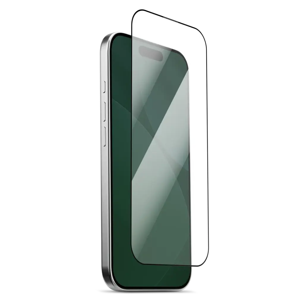 LEVELO EDGE PRO 9H CLEAR SCREEN PROTECTOR WITH APPLICATOR IPHONE 17 PRO LVLEDGEP9HSPA17PCL