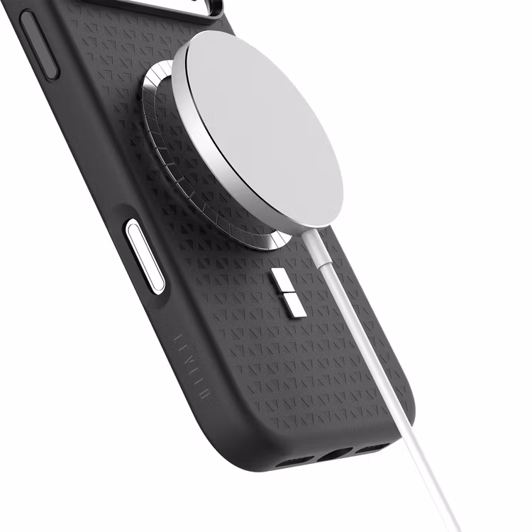 LEVELO FIORA IPHONE 17 PRO MAGSAFE LIQUID SILICONE CASE BLACK LVLFIOM17PBK thumbnail 2