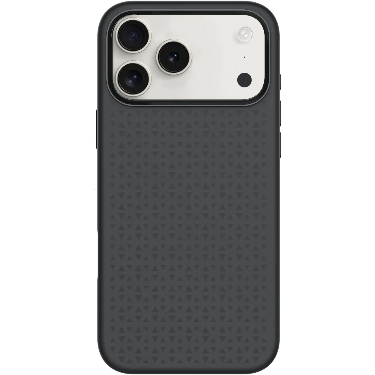 LEVELO FIORA IPHONE 17 PRO MAX MAGSAFE LIQUID SILICONE CASE BLACK LVLFIOM17PMBK