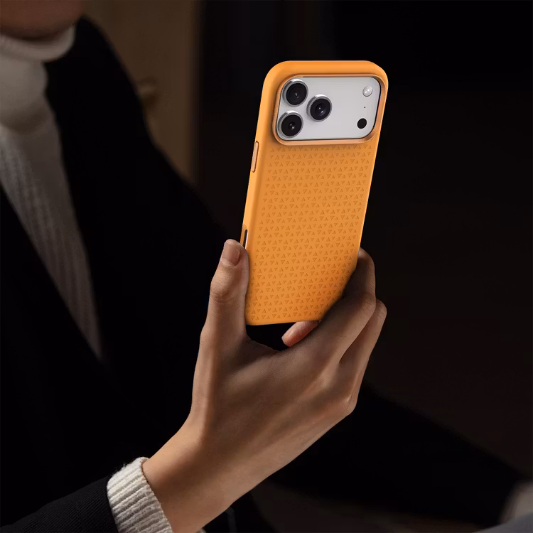 LEVELO FIORA IPHONE 17 PRO MAGSAFE LIQUID SILICONE CASE ORANGE LVLFIOM17PORG thumbnail 9