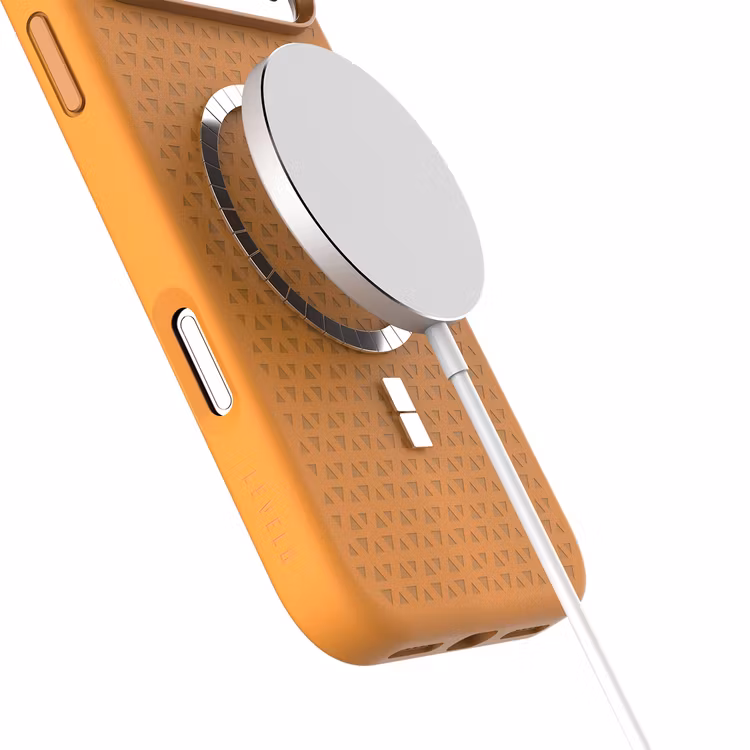 LEVELO FIORA IPHONE 17 PRO MAGSAFE LIQUID SILICONE CASE ORANGE LVLFIOM17PORG thumbnail 2