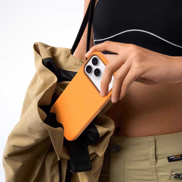 LEVELO FIORA IPHONE 17 PRO MAGSAFE LIQUID SILICONE CASE ORANGE LVLFIOM17PORG thumbnail 7