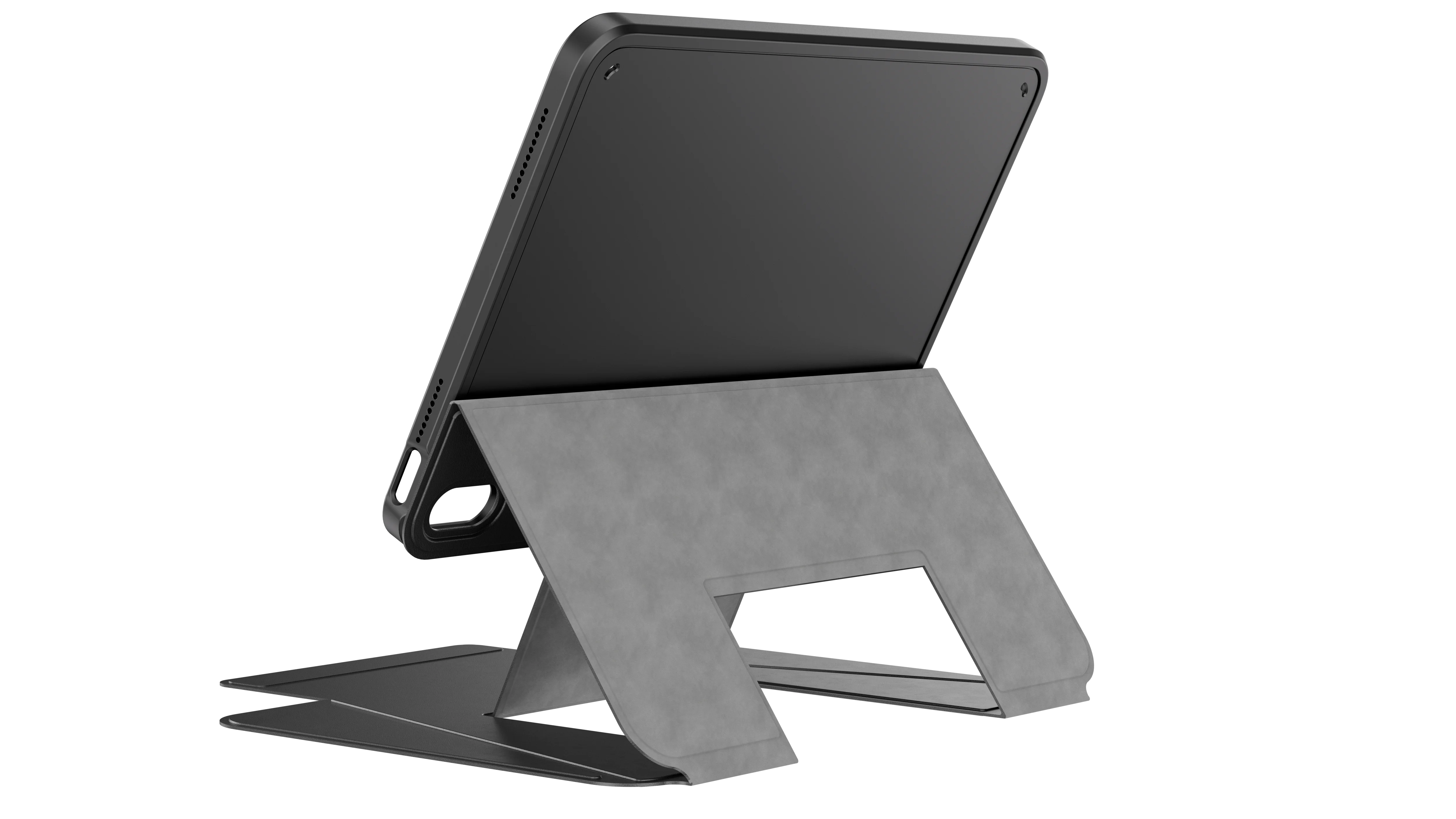 LEVELO FLEXO LEATHER HYBRID CASE FOR IPAD 11 A16 (2025) AND 10.9 (2022) BLACK LVLFLXOLCA16BK thumbnail 2