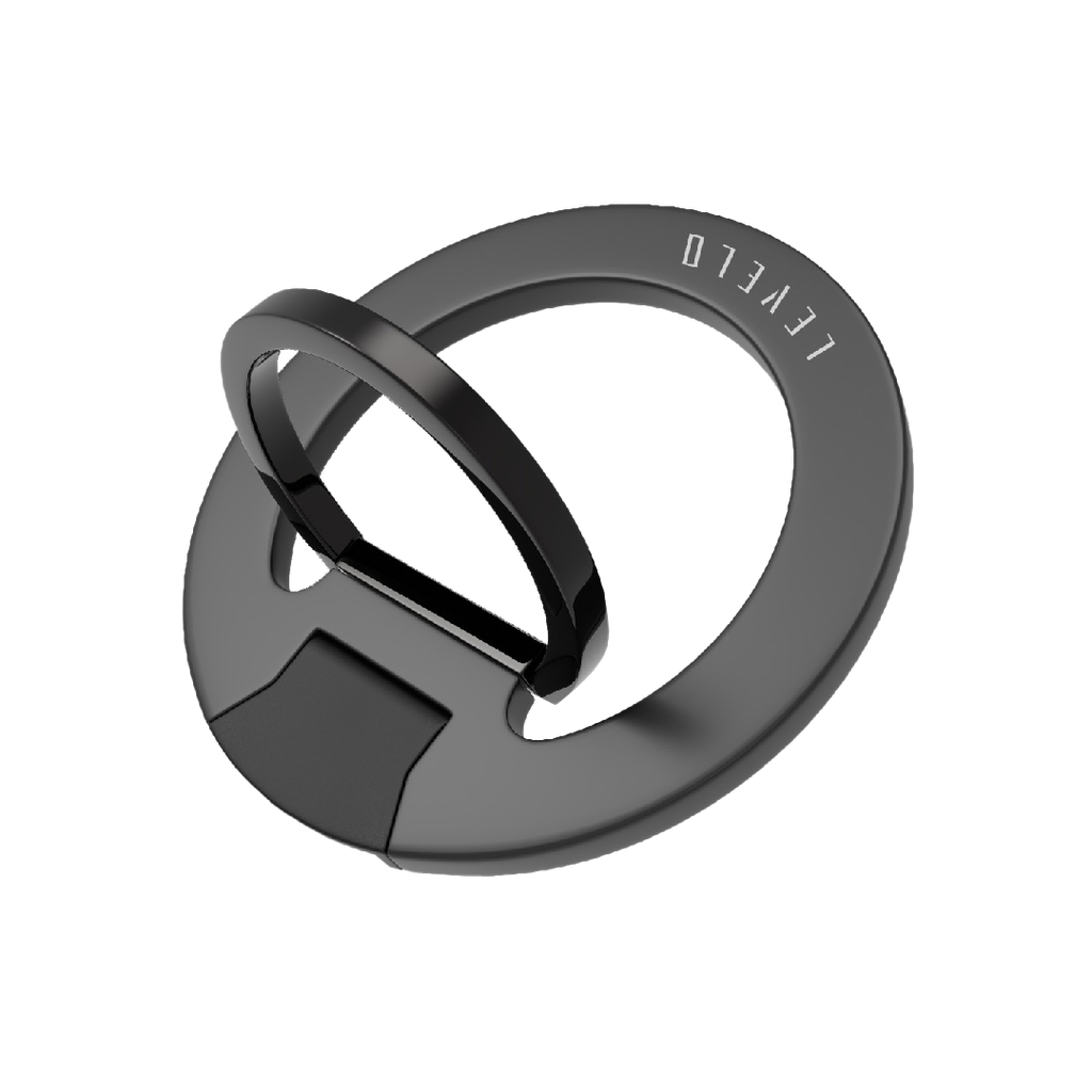 LEVELO GIA 2 IN 1 MAGSAFE LAPTOP AND PHONE GRIP MOUNT BLACK LVLGPHBK