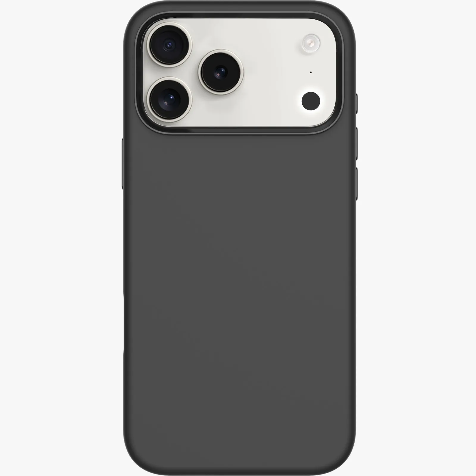 LEVELO IRIS IPHONE 17 PRO MAX MAGSAFE LIQUID SILICONE CASE BLACK LVLIRISM17PMBK
