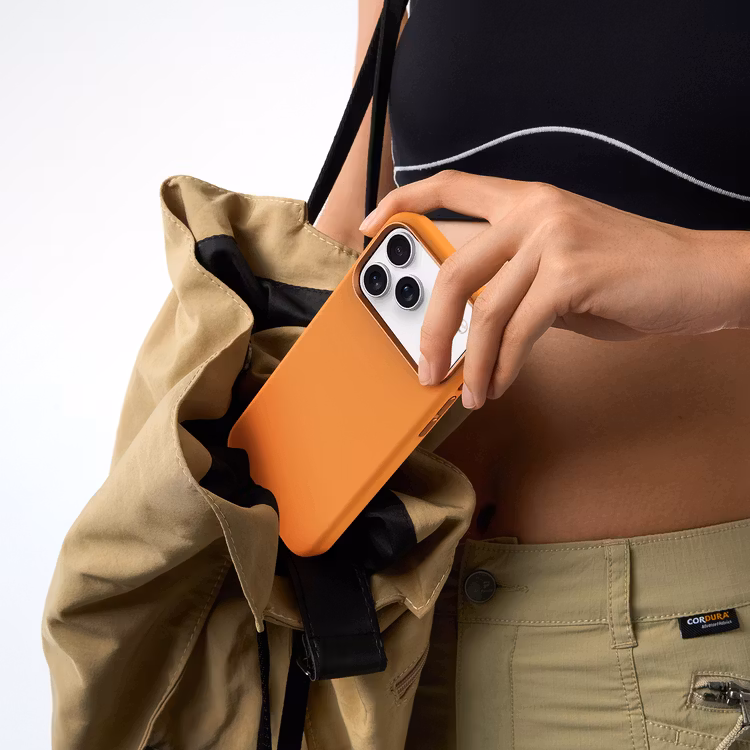LEVELO IRIS IPHONE 17 PRO MAX MAGSAFE LIQUID SILICONE CASE ORANGE LVLIRISM17MORG thumbnail 7