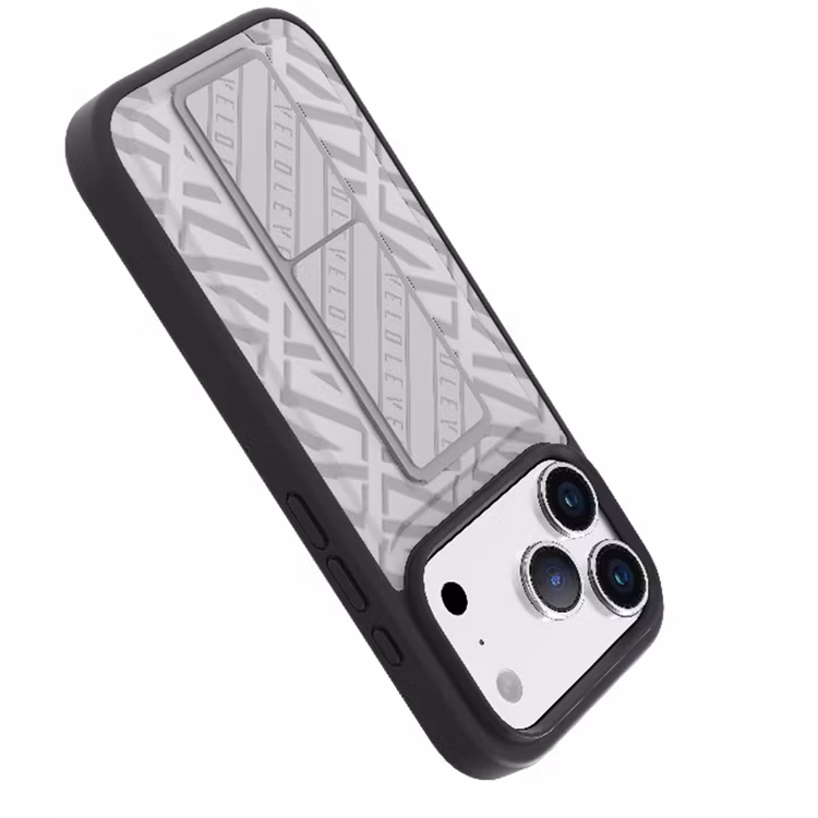 LEVELO MORPHIX CUERO IPHONE 17 PRO GRIPSTAND CASE CLOUD GREY LVLMRPCGIP17PCGY thumbnail 5