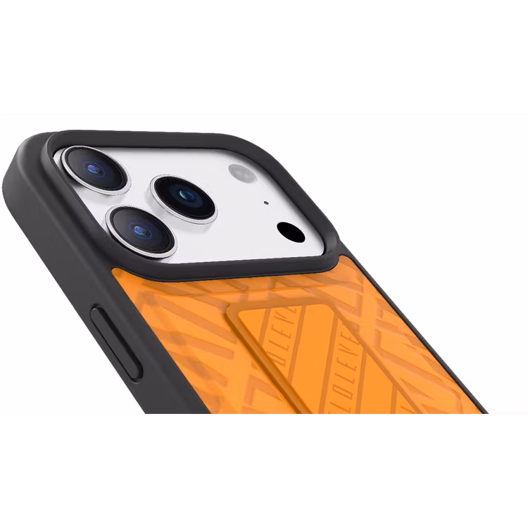 LEVELO MORPHIX CUERO IPHONE 17 PRO MAX GRIPSTAND CASE SUNRISE ORANGE LVLMRPCGIP17PMSORG thumbnail 10
