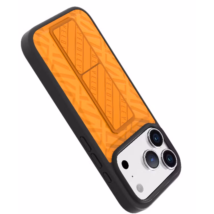 LEVELO MORPHIX CUERO IPHONE 17 PRO GRIPSTAND CASE SUNRISE ORANGE LVLMRPCGIP17PSORG thumbnail 6