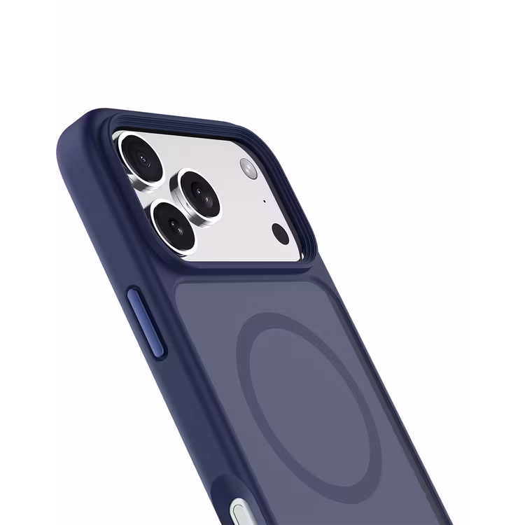 LEVELO MATTEO IPHONE 17 PRO HYBRID KICKSTAND CASE DARK BLUE LVLMTO17PDBK thumbnail 6