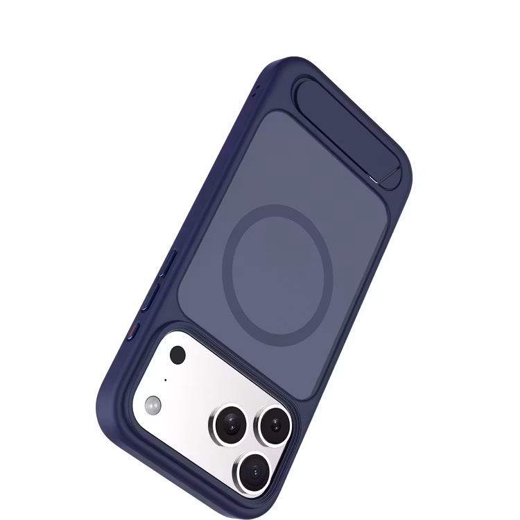 LEVELO MATTEO IPHONE 17 PRO MAX HYBRID KICKSTAND CASE DARK BLUE LVLMTO17PMDBK thumbnail 10