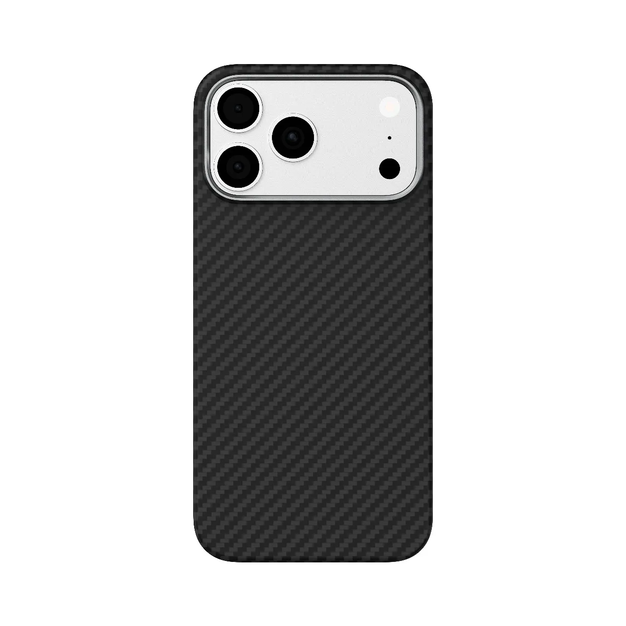 LEVELO SERGEI IPHONE 17 PRO MAX ARAMID FIBER CASE BLACK LVLSERG17PMBK