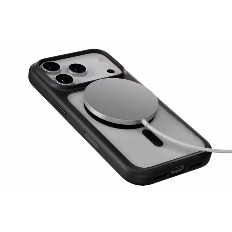 LEVELO SOLO MATTE IPHONE 17 PRO MAX MAGSAFE CASE BLACK LVLSOLOM17PMBK thumbnail 3