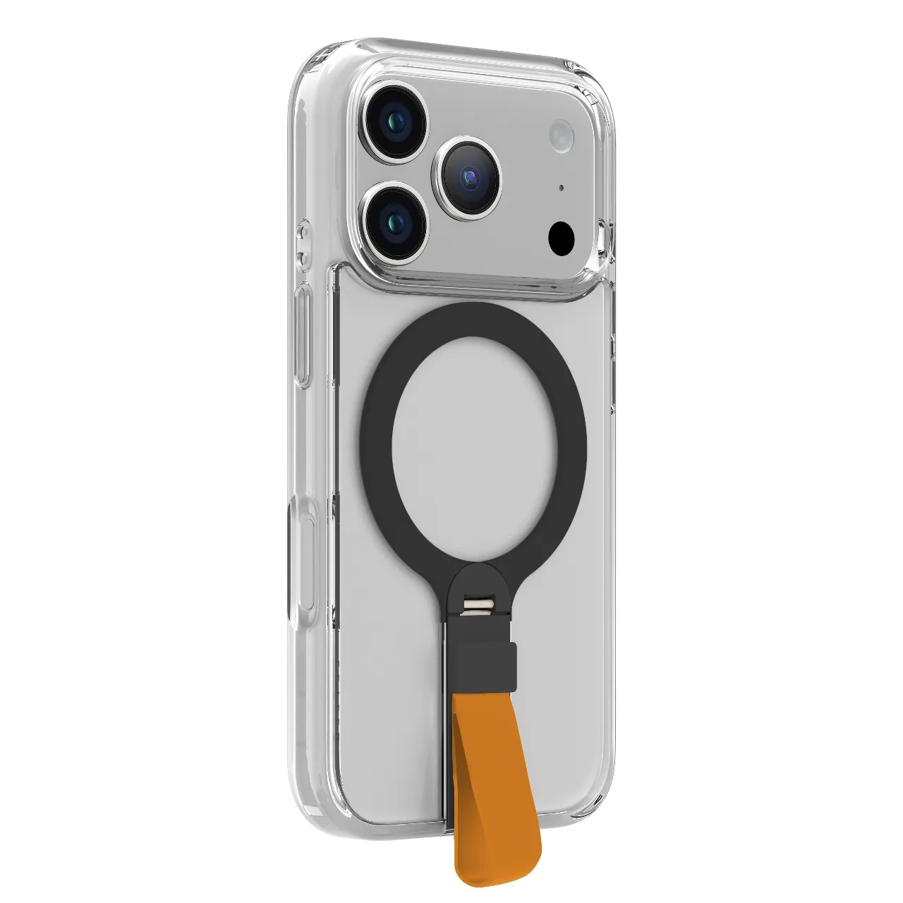 LEVELO SPIRA IPHONE 17 PRO MAX GRIP CASE SUNRISE ORANGE LVLSPRC17PMSORG