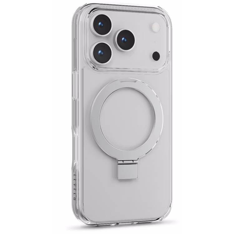 LEVELO VERONA IPHONE 17 PRO MAX MAGSAFE KICKSTAND HYBRID CASE TRANSPARENT LVLVRN17PMTR