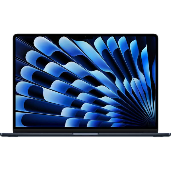 APPLE MACBOOK AIR 15 INCH M3 CHIP WITH 8 CORE CPU 10 CORE GPU 16GB 512GB MIDNIGHT ARABIC MXD43