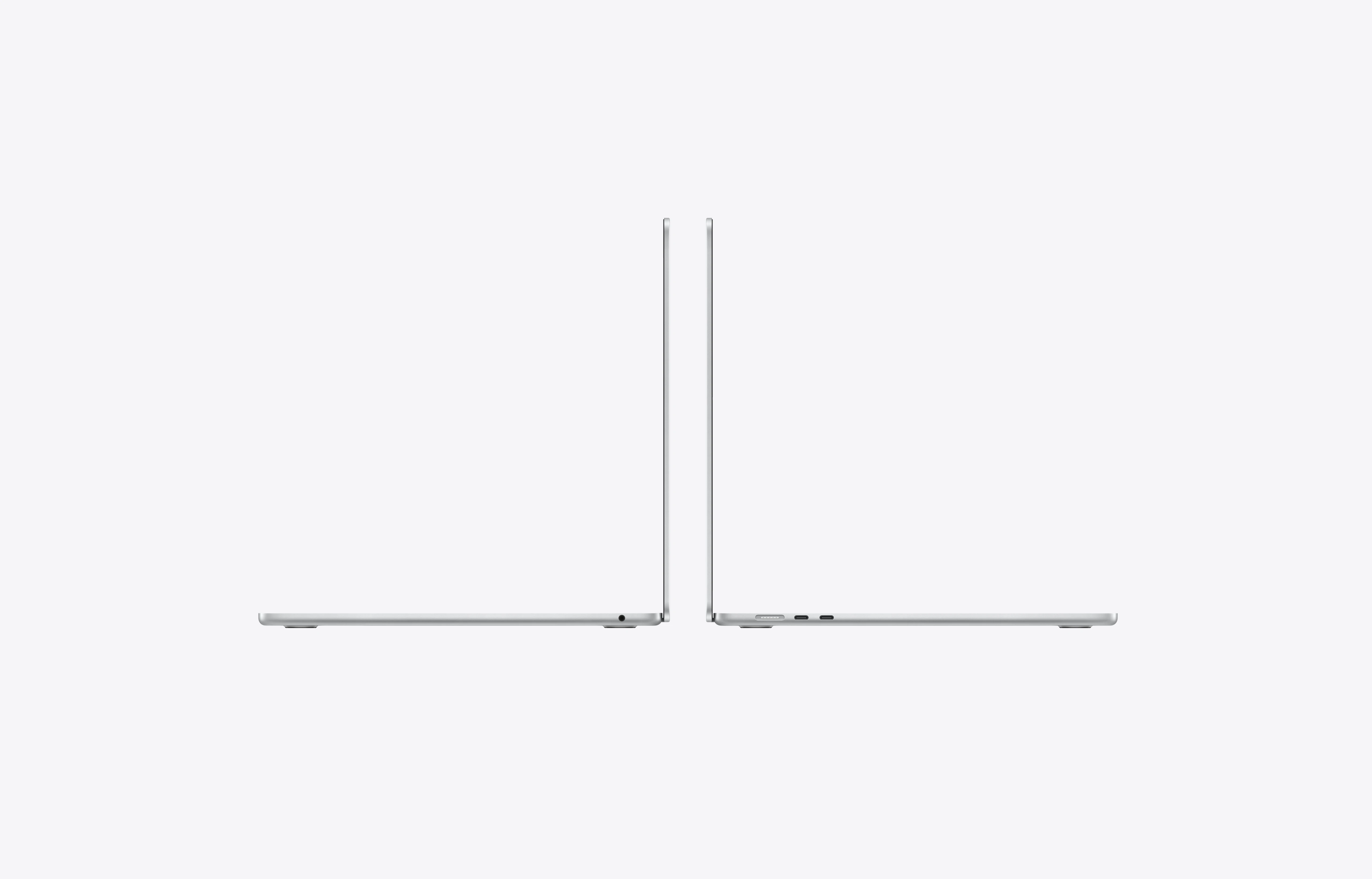 APPLE MACBOOK AIR 15-INCH M5 CHIP WITH 10 CORE CPU 10 CORE GPU 16GB 1TB ARABIC-ENGLISH SILVER MDVA4 thumbnail 2