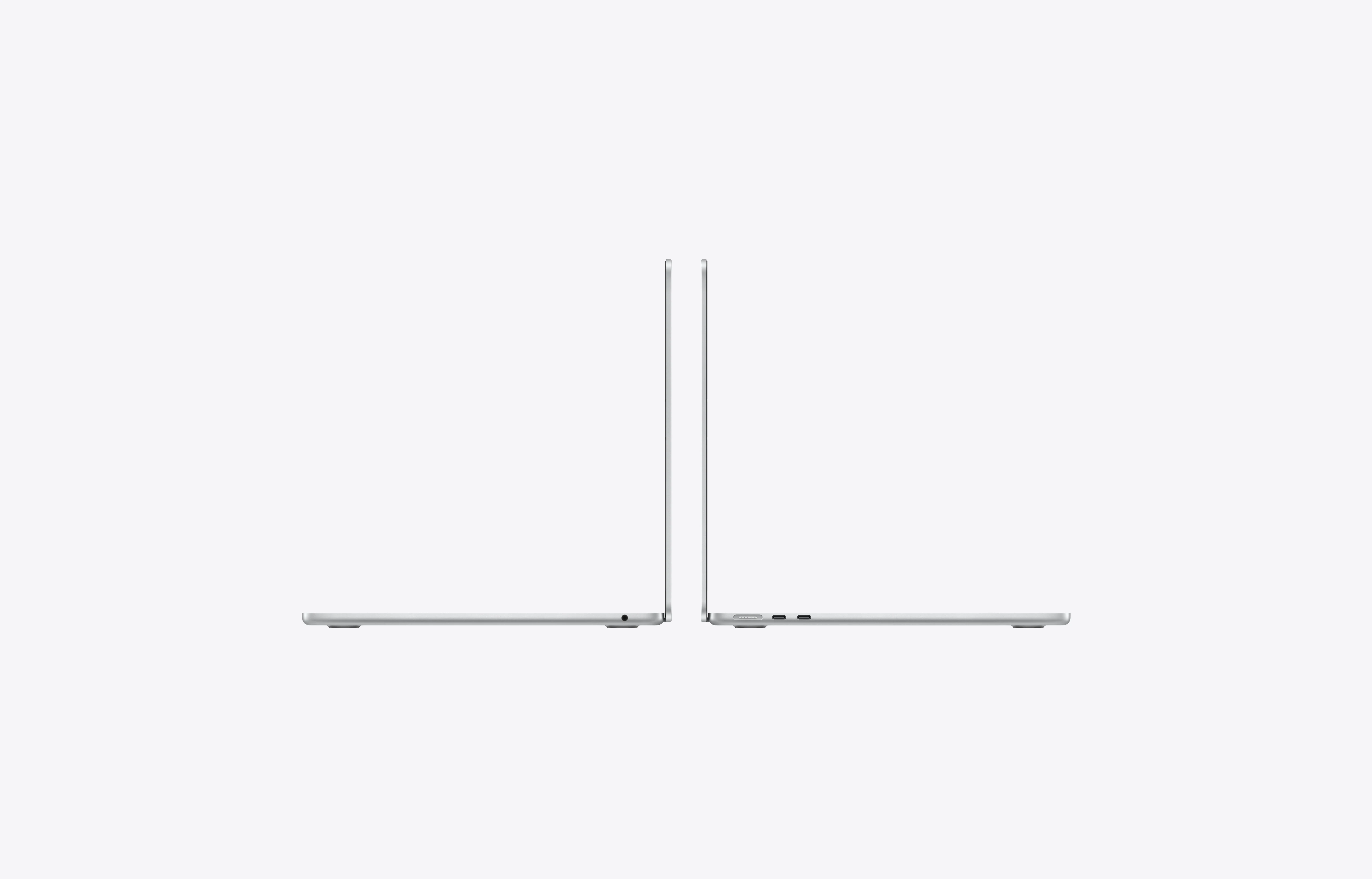 APPLE MACBOOK AIR 13-INCH M5 CHIP WITH 10 CORE CPU 10 CORE GPU 24GB 1TB ARABIC-ENGLISH SILVER MDH94 thumbnail 2